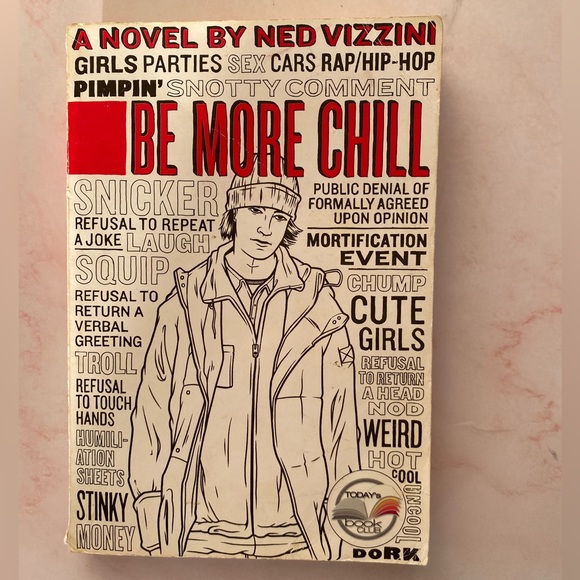Be More Chill by Ned Vizzini Book - Picture 1 of 5